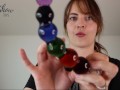 Toy Review - Crystal Delights Rainbow Bubble Dildo Multicolored Glass Dildo
