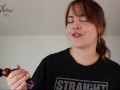 Toy Review - Crystal Delights Rainbow Bubble Dildo Multicolored Glass Dildo