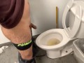 Playing with myself after peeing at work 