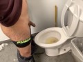 Playing with myself after peeing at work 