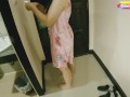 A beautiful girl with her new pajamas ชุดนอนตัวใหม่ของเธอ