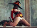 [KONOSUBA] Megumin loves to dominate you (3D PORN 60 FPS)