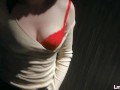 Naughty Step Sister is Visiting 2 Bathrooms while Shopping | Her Pussy didn't make it home with Toys