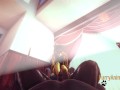 Furry Hentai - POV Cheetah Footjob And Fucked By A Beast