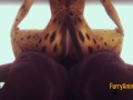 Furry Hentai - POV Cheetah Footjob And Fucked By A Beast