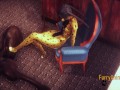Furry Hentai - POV Cheetah Footjob And Fucked By A Beast