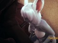 Furry Hentai - Sexy and cute Bunny having sex with a beast