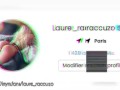 Laure Raccuzo - Elle se fait démonter et fait gicler de grosses queues ! 100% amateur