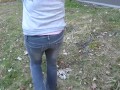 First pissing jeans in public place