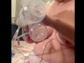 BREAST PUMP Old mature MILF BBW chubby 