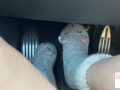 driving in slipper socks (muted) - glimpseofme
