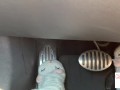 driving in slipper socks (muted) - glimpseofme