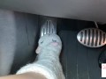 driving in slipper socks (muted) - glimpseofme