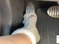 driving in slipper socks (muted) - glimpseofme