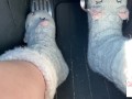 driving in slipper socks (muted) - glimpseofme