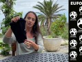 How to BDSM - Spandex mask with mouth zip!