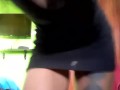 LIVE Handjob, huge facial, dirty cum play and risky public cum walk P1