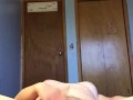 MILF masturbates eating weed edible chocolate bar