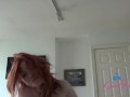 Fucking a cute redhead with braces and tiny tits doggystyle (Scarlet Skies)