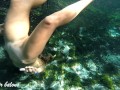 Blowjob under water