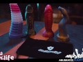 UNBOXING - Our NEW John Thomas Toys - Dildos - Sex toys - SFW - More on Youtube: Kinky Life - tattoo
