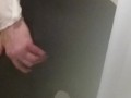 V582 part one of fully dressed shower with masturbation