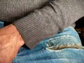 Male Solo Through Jeans