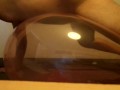 balloon fuck and cum