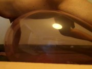 balloon fuck and cum