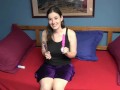 ChickPass - Horny housewife Chloe Faye makes herself cum with two toys