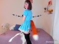 Fox Girl Maid Tease Cam show Clip