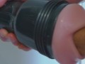 Close up Big Cock Oral Fleshlight Sextoy - Sweetannabella
