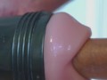 Close up Big Cock Oral Fleshlight Sextoy - Sweetannabella