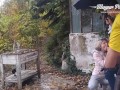 Petite Gina Gerson Outdoor Fucking Session in a Rainy day