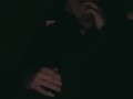 Smoking and flashing my tits in a fur coat 