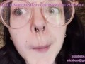 Sneezing and Snot Play with Glasses Eliza Bea