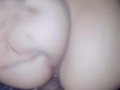PAWG latina chick Riding me on the coach while watching TV