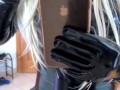 Sweating Hard After Staying in Latex for 5 Hours 
