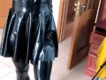 Sweating Hard After Staying in Latex for 5 Hours 