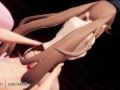 Genshin Impact - Hu Tao Reverse Straddle [4K Uncensored Hentai]