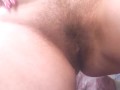 very hairy pussy close up