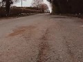 Caught ? Stripping on the road 