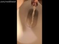 Closeup peeing compilation