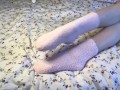 Petite Latina Gives Her Small Feet a Spa Day - No Nudity