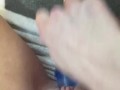 Glass Dildo Car Ride