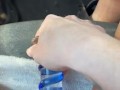 Glass Dildo Car Ride