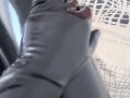 I Love Rubbing my Shiny Latex Legs 