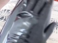 I Love Rubbing my Shiny Latex Legs 