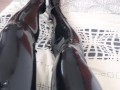 I Love Rubbing my Shiny Latex Legs 