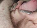 I spoiled his balls and then tortured his little cock with my Long nails *Close Up*